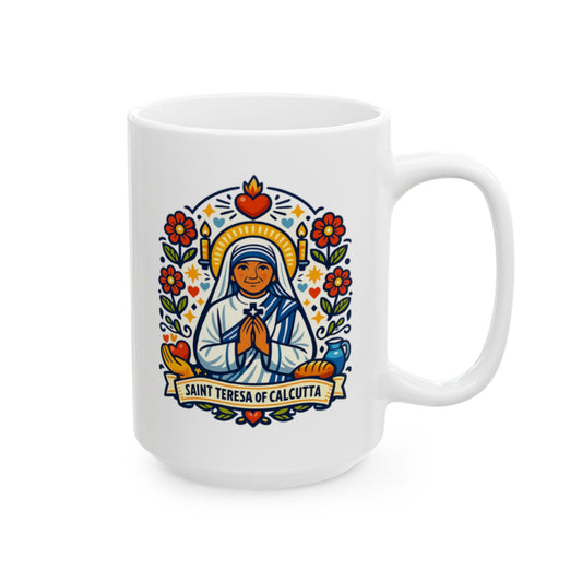 Saint Teresa of Calcutta Mug — "Do Small Things With Great Love"