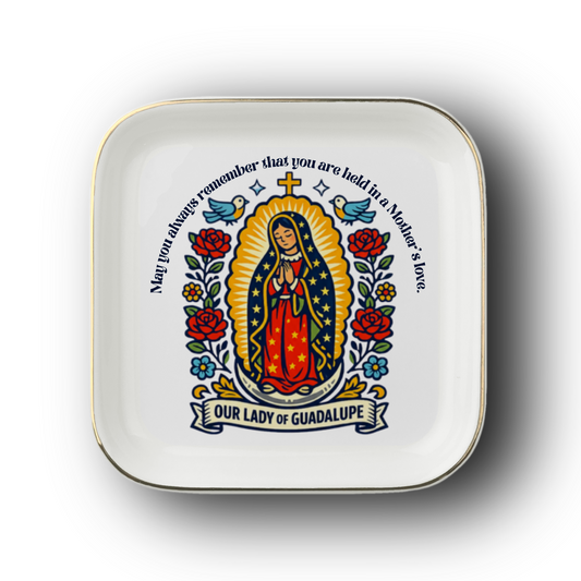 Our Lady of Guadalupe Catholic Jewelry Dish | Inspirational Gift Trink