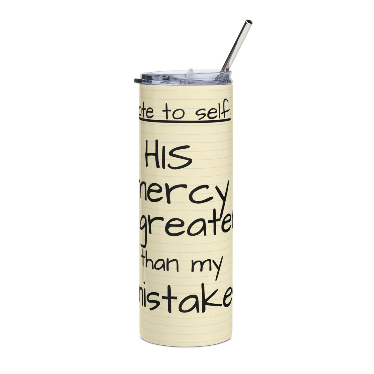 Note to Self | Faith-Inspired 20 oz Tumbler