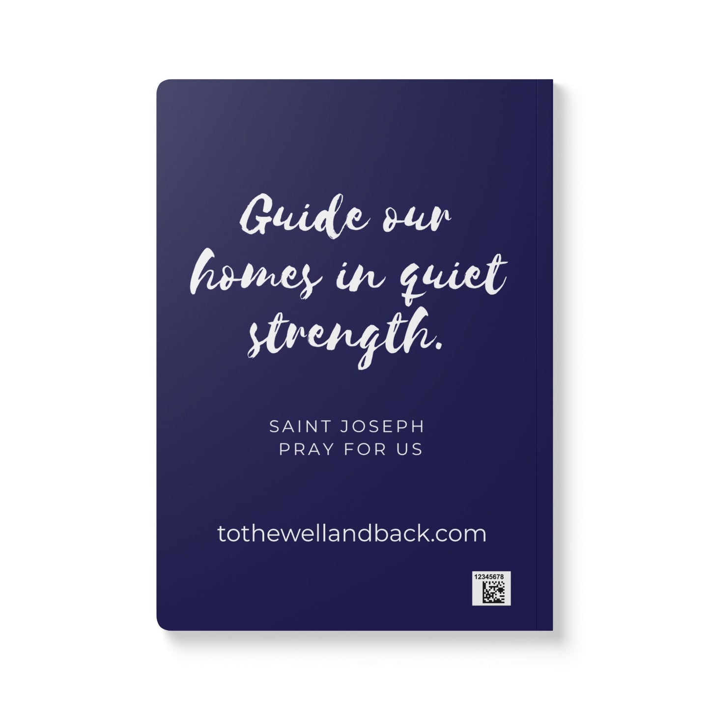 Saint Joseph Softcover Journal — Catholic Folk Art Prayer Notebook