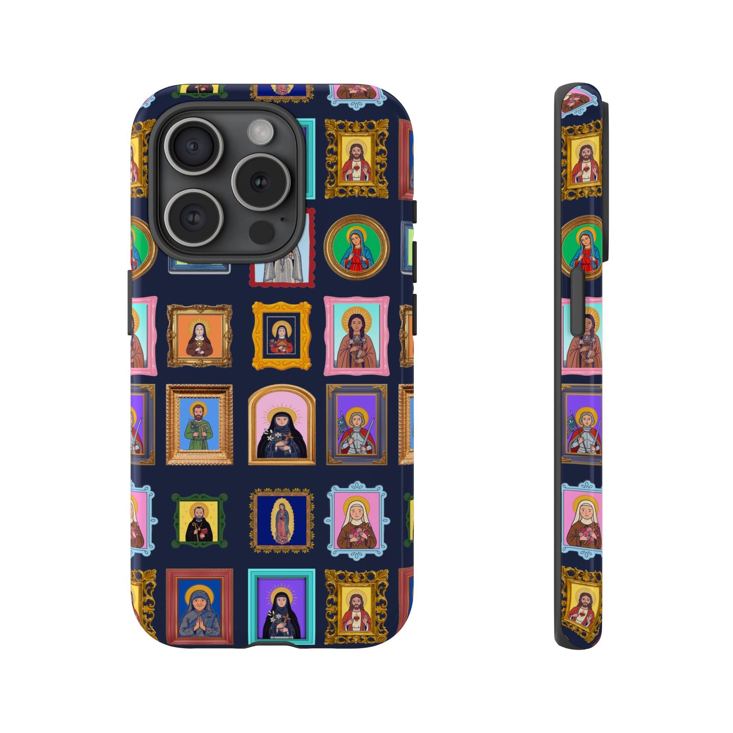 Heaven's Gallery Phone Case — Catholic Saint Portrait Tough Case