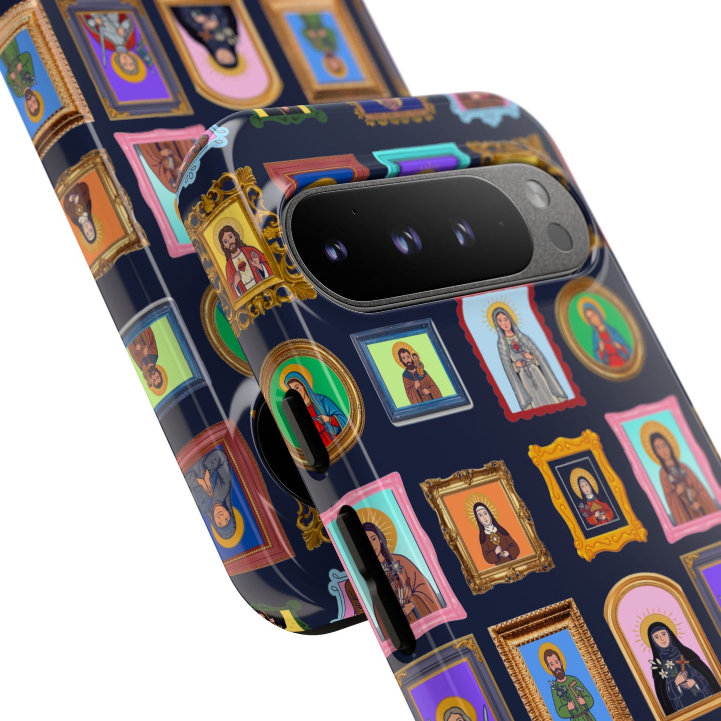 Heaven's Gallery Phone Case — Catholic Saint Portrait Tough Case
