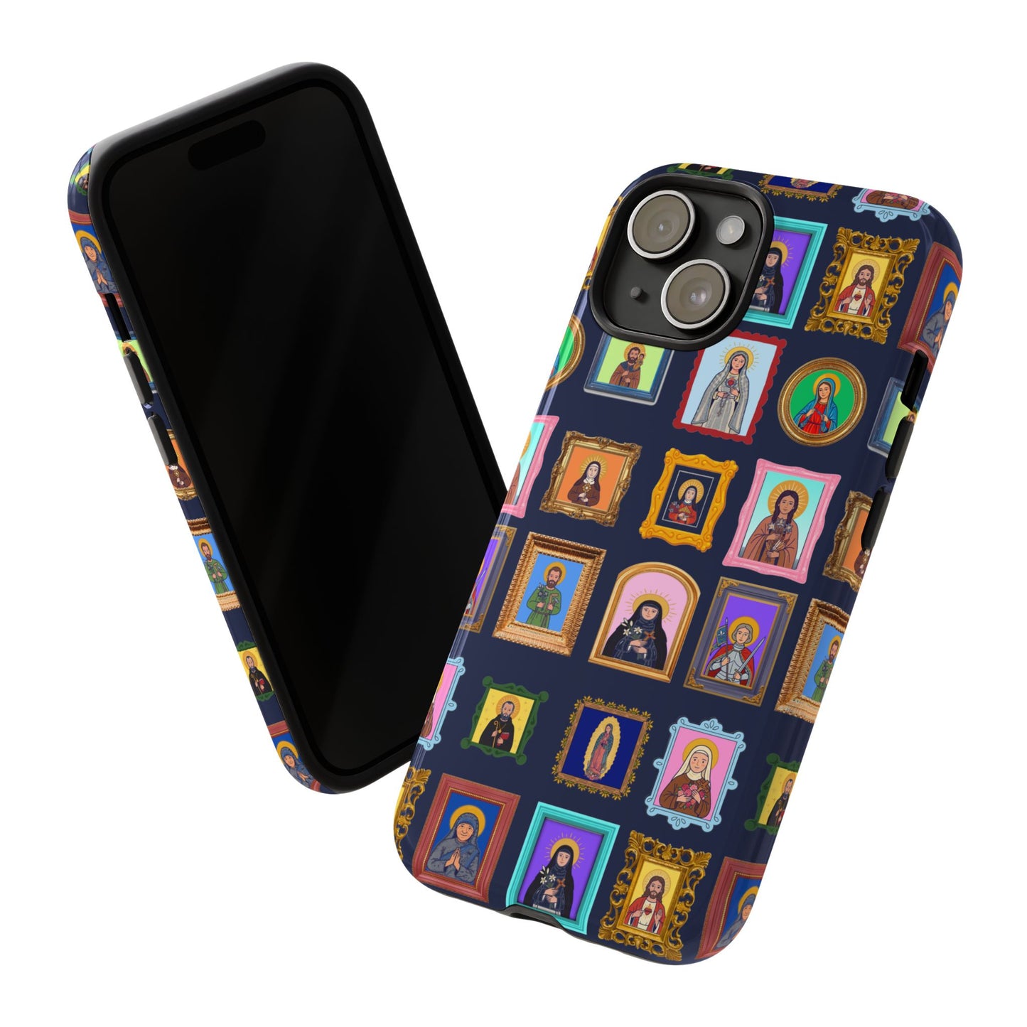 Heaven's Gallery Phone Case — Catholic Saint Portrait Tough Case