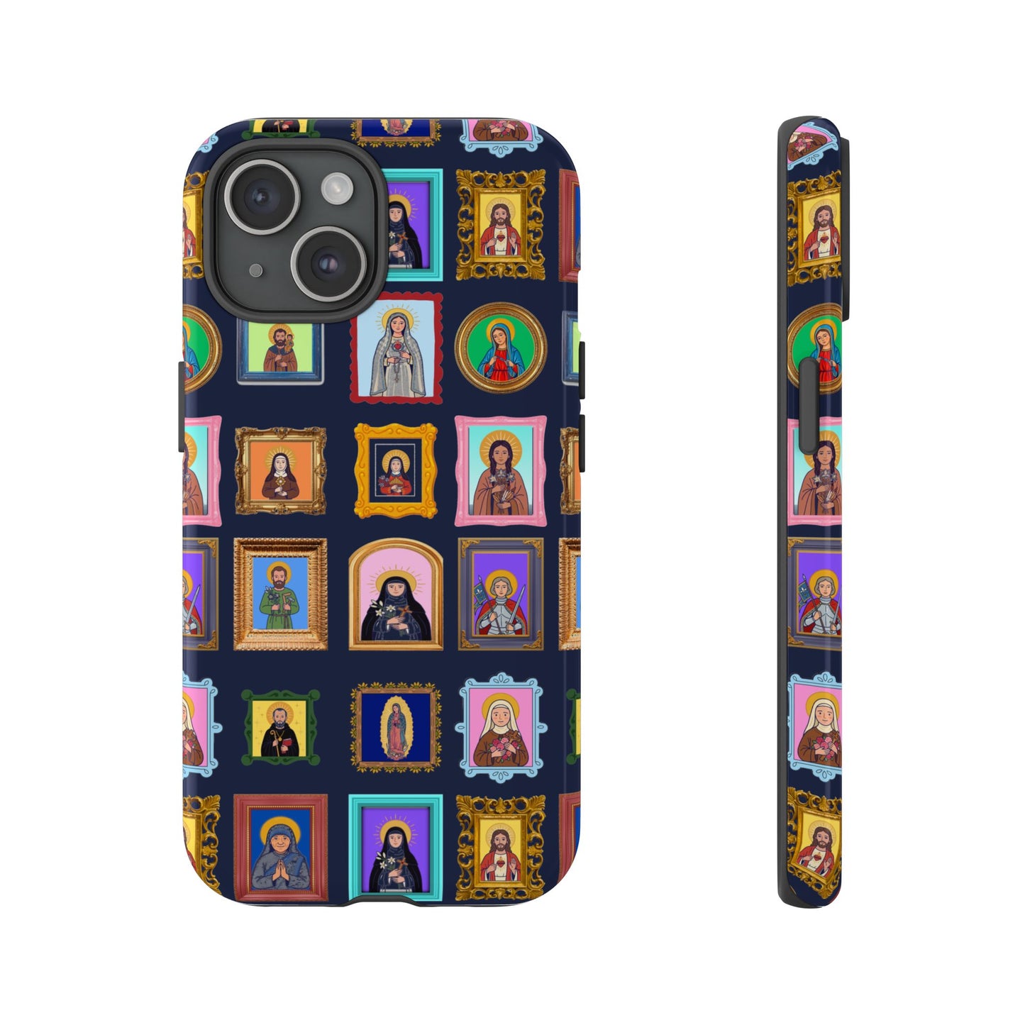 Heaven's Gallery Phone Case — Catholic Saint Portrait Tough Case