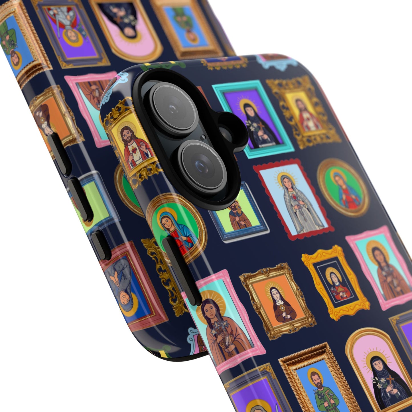 Heaven's Gallery Phone Case — Catholic Saint Portrait Tough Case