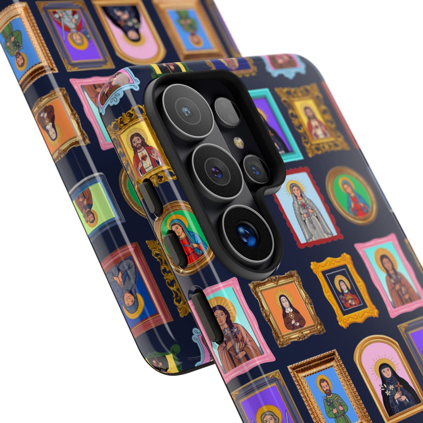 Heaven's Gallery Phone Case — Catholic Saint Portrait Tough Case