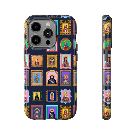 Heaven's Gallery Phone Case — Catholic Saint Portrait Tough Case