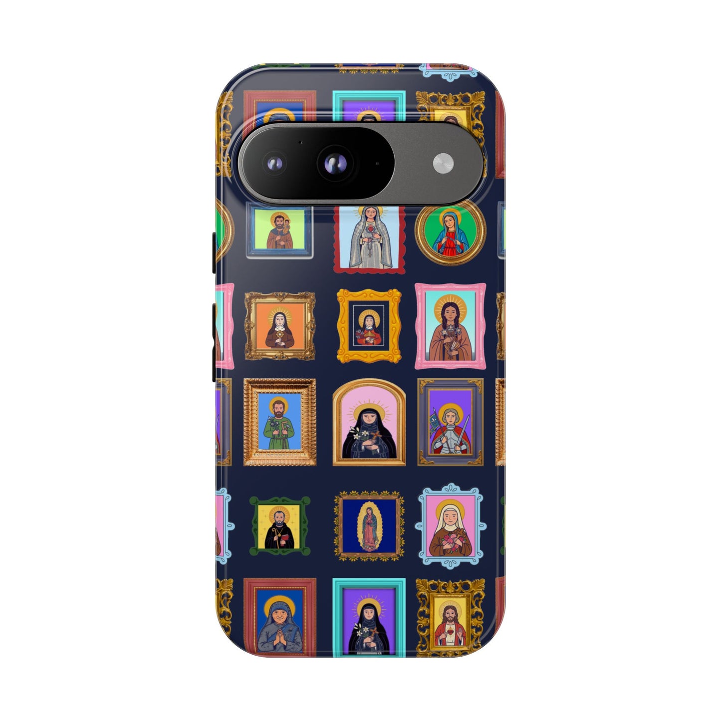 Heaven's Gallery Phone Case — Catholic Saint Portrait Tough Case