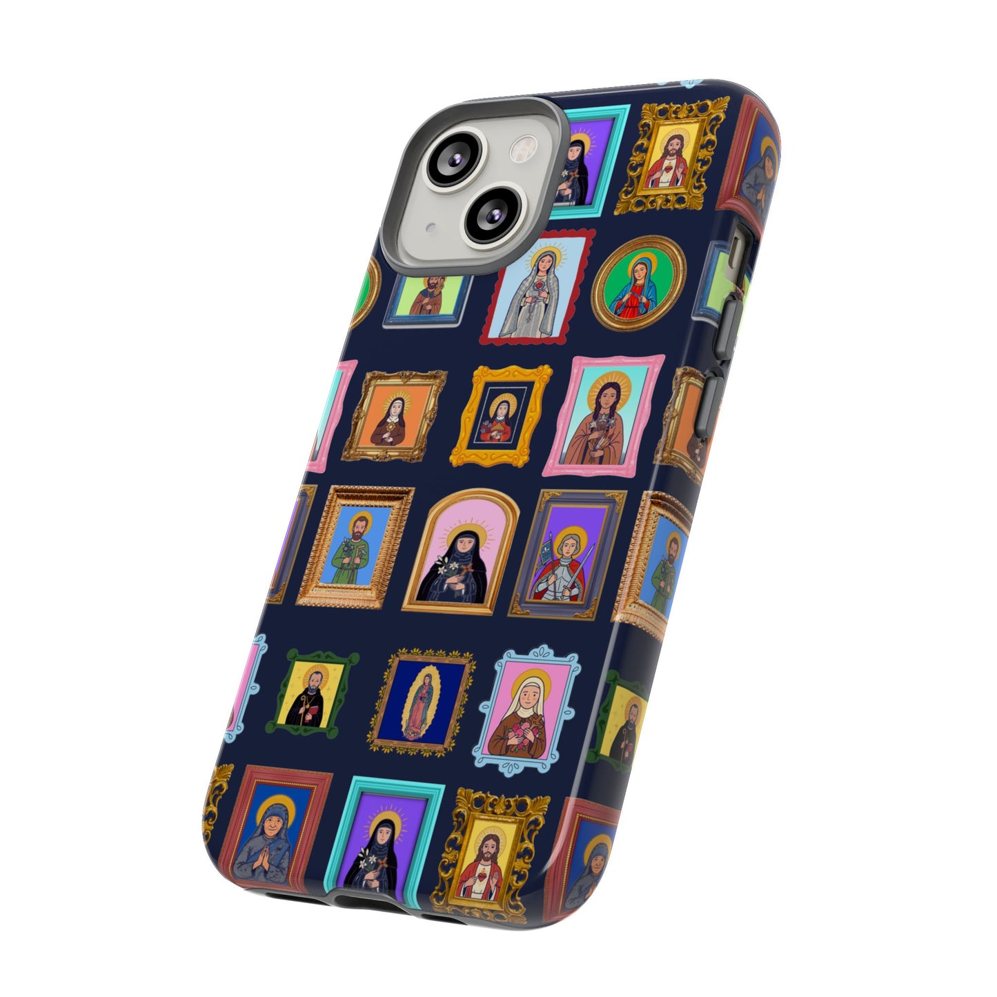 Heaven's Gallery Phone Case — Catholic Saint Portrait Tough Case
