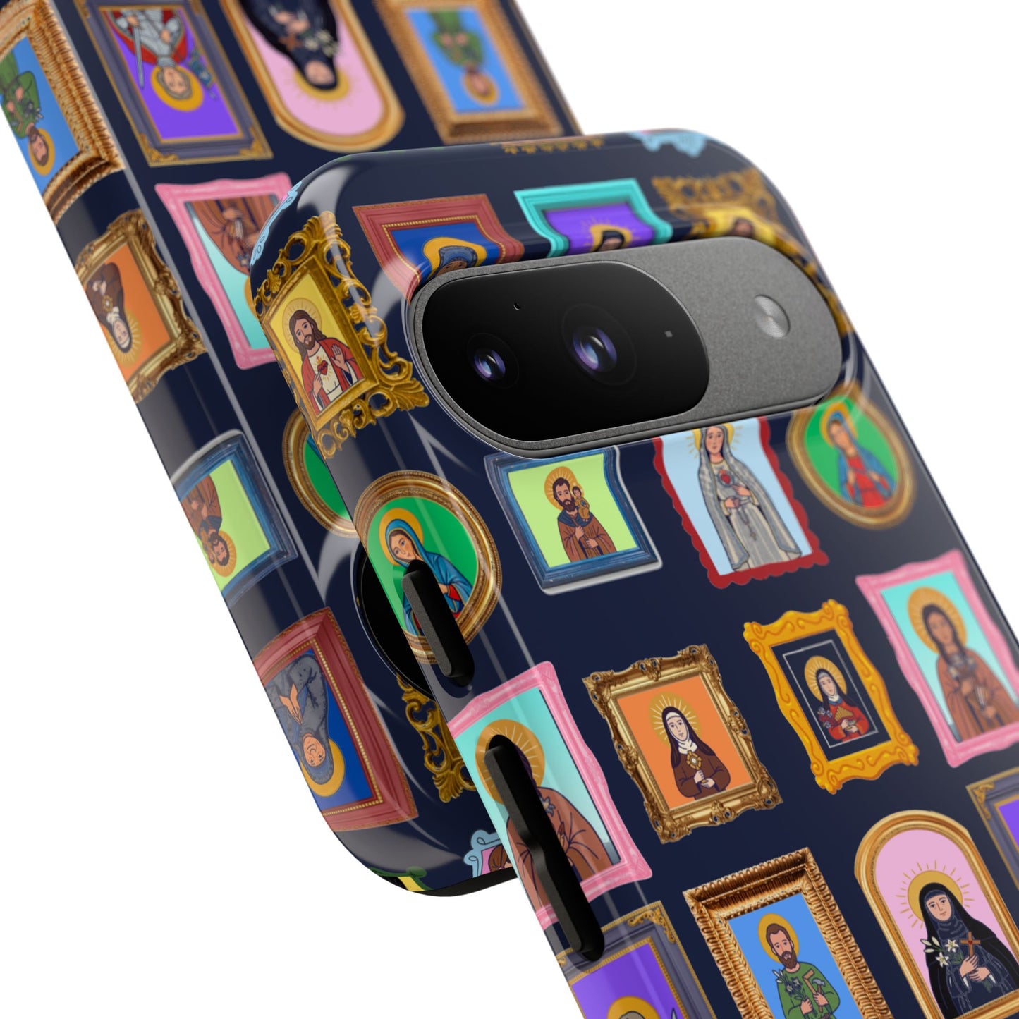 Heaven's Gallery Phone Case — Catholic Saint Portrait Tough Case