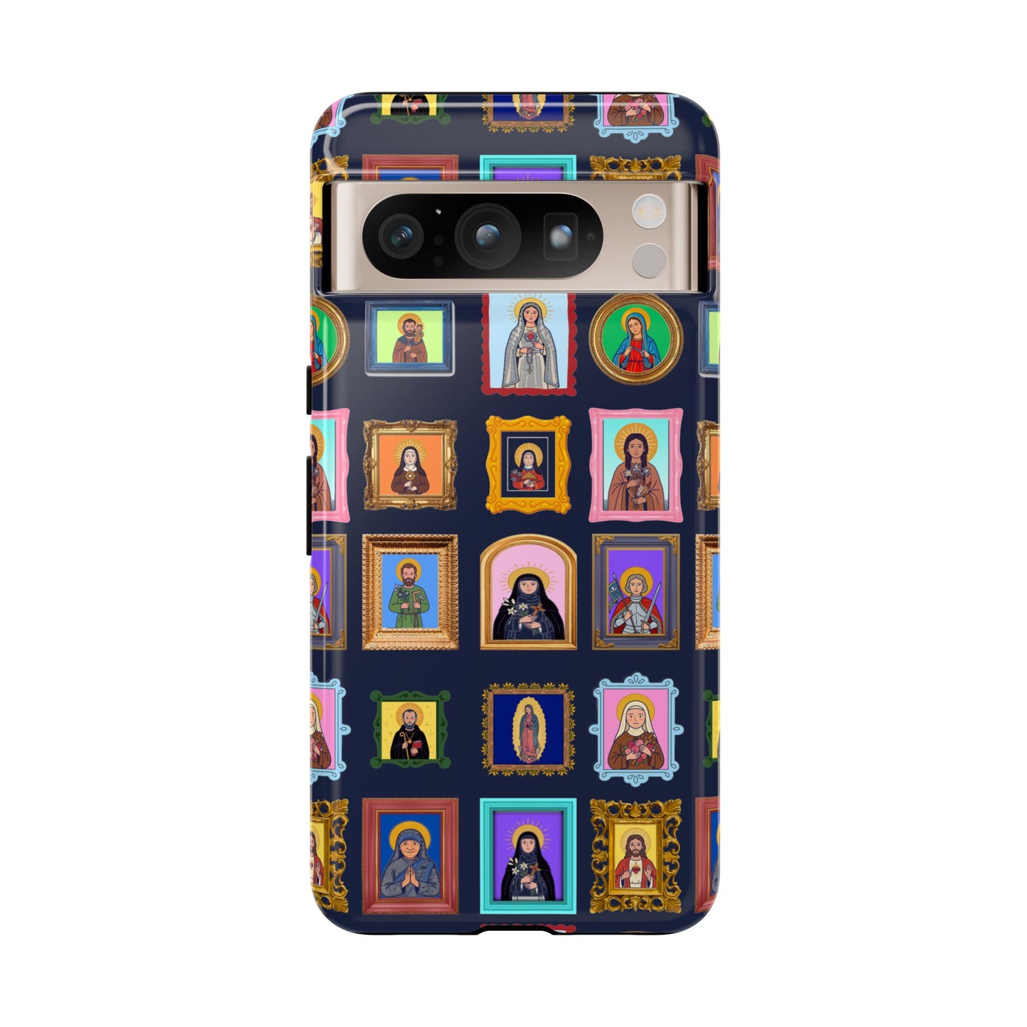Heaven's Gallery Phone Case — Catholic Saint Portrait Tough Case