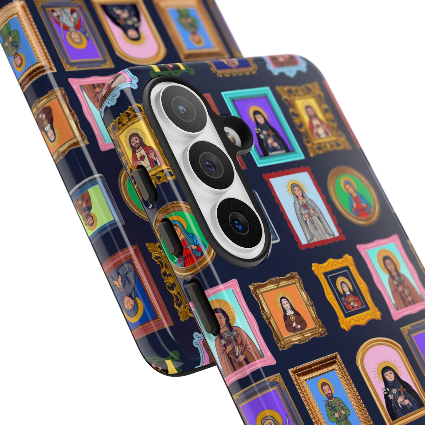 Heaven's Gallery Phone Case — Catholic Saint Portrait Tough Case