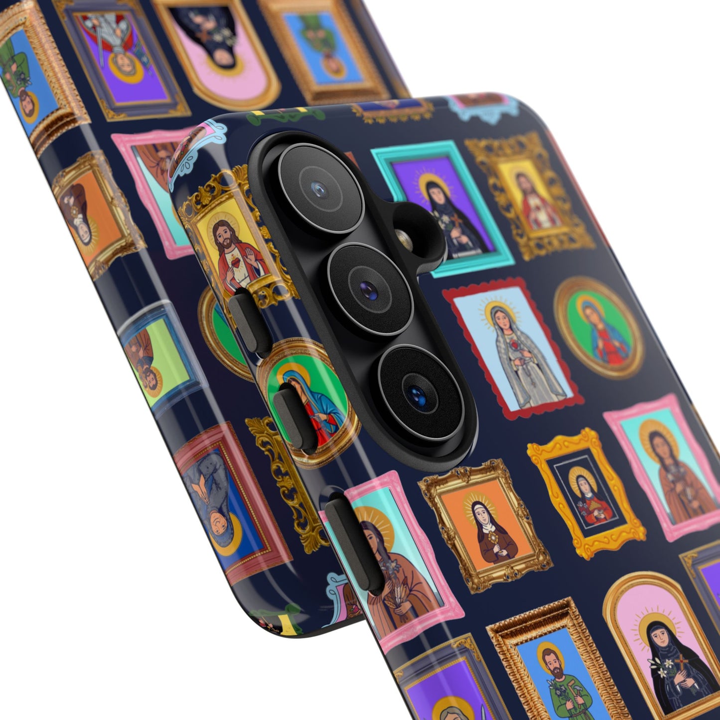 Heaven's Gallery Phone Case — Catholic Saint Portrait Tough Case