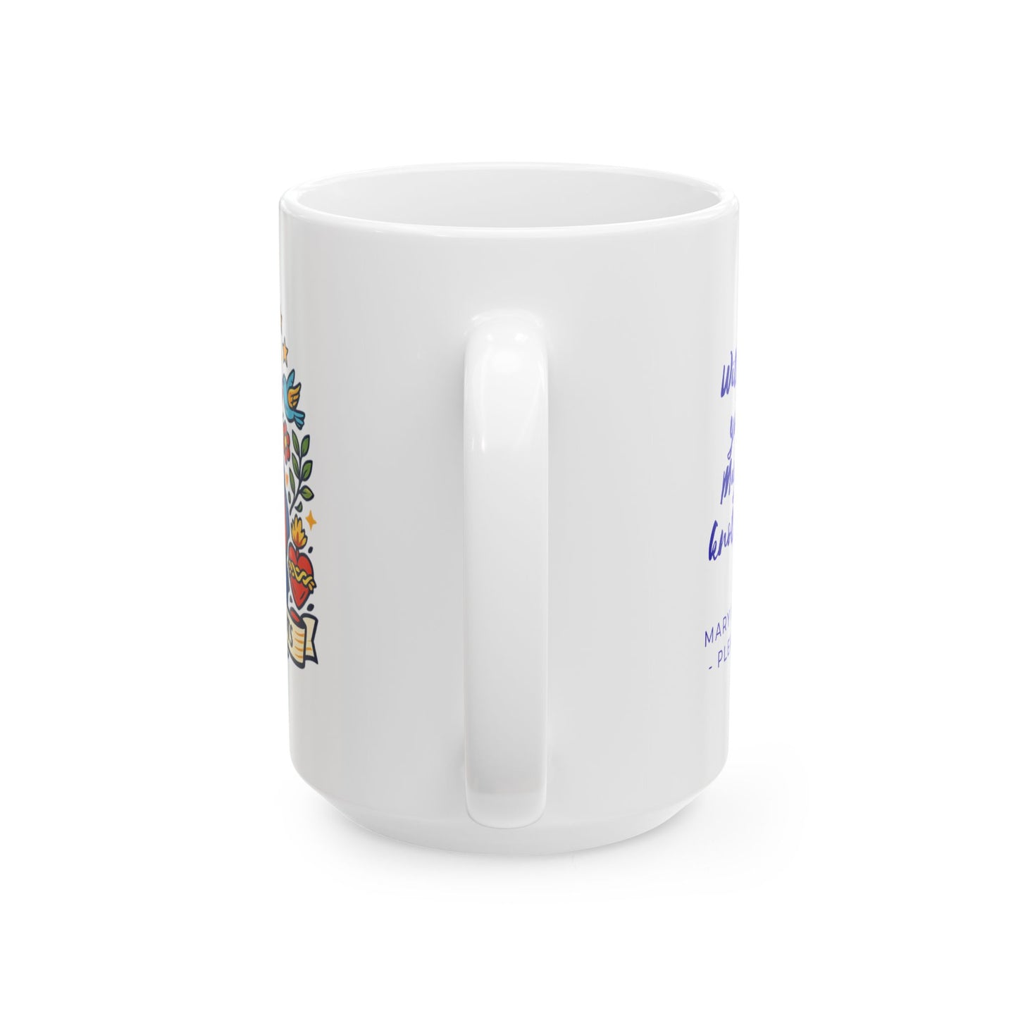 Mary, Untier of Knots Prayer Mug — Catholic Marian Devotion