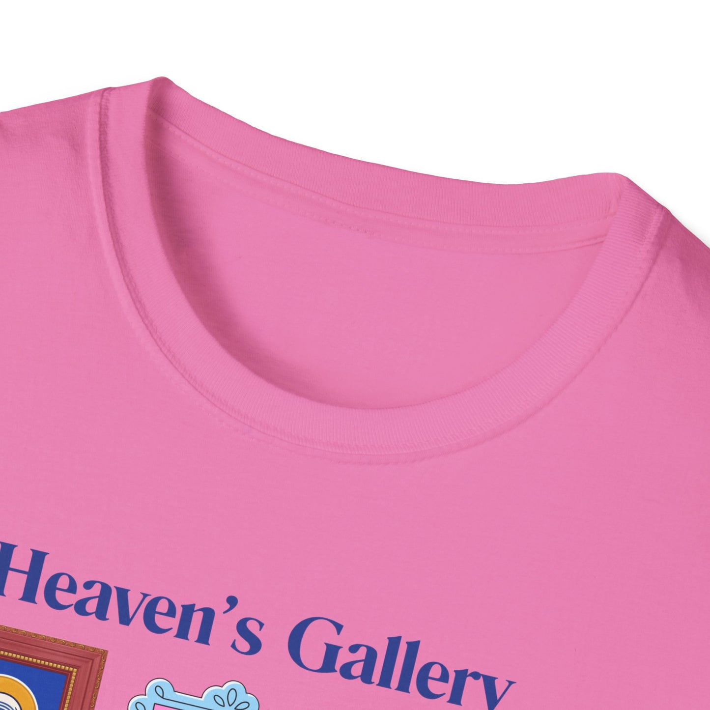 Heaven's Gallery T-Shirt — Catholic Saint Portrait Tee