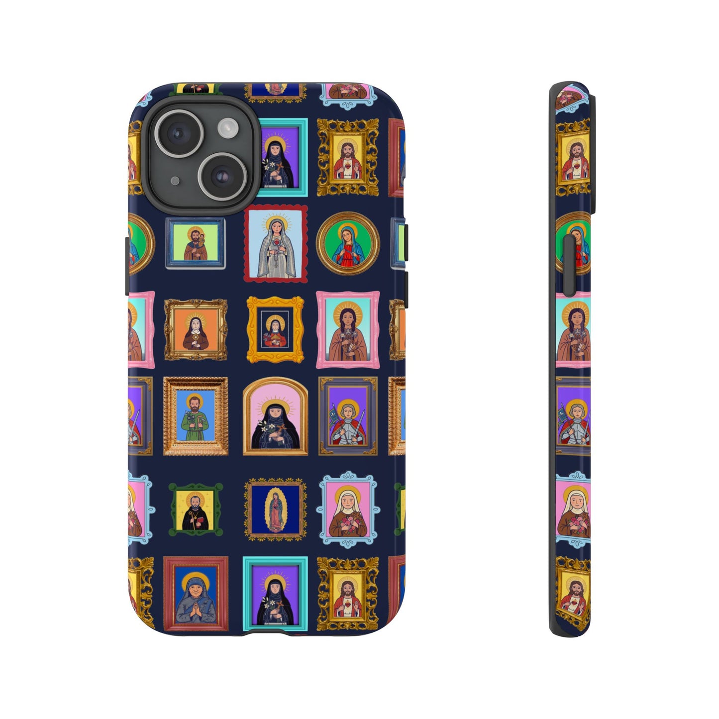 Heaven's Gallery Phone Case — Catholic Saint Portrait Tough Case