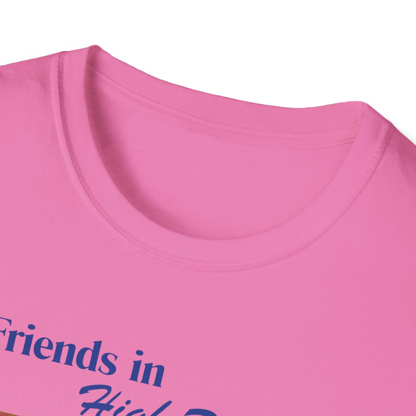 Friends in High Places T-Shirt — Catholic Saint Portrait Tee