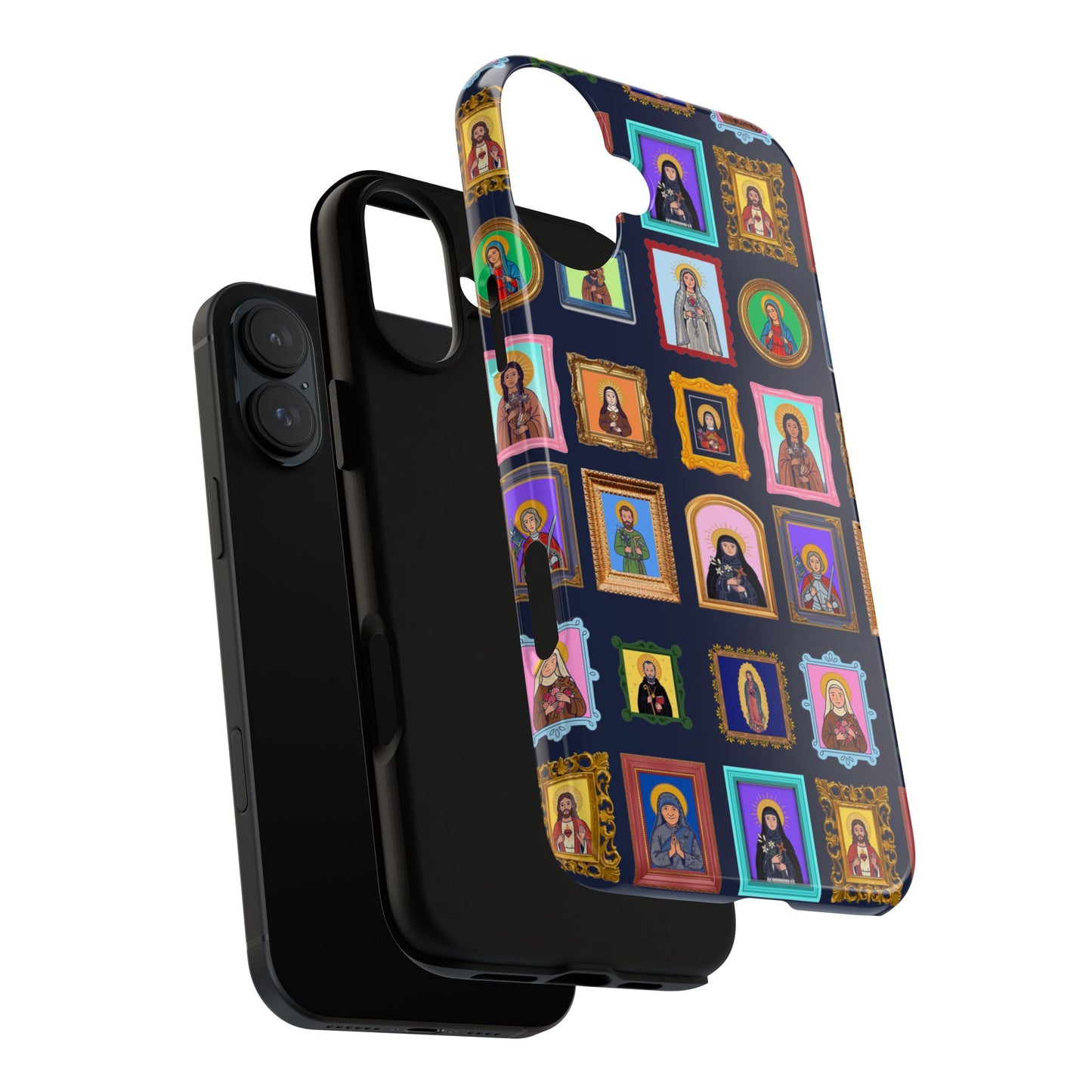 Heaven's Gallery Phone Case — Catholic Saint Portrait Tough Case