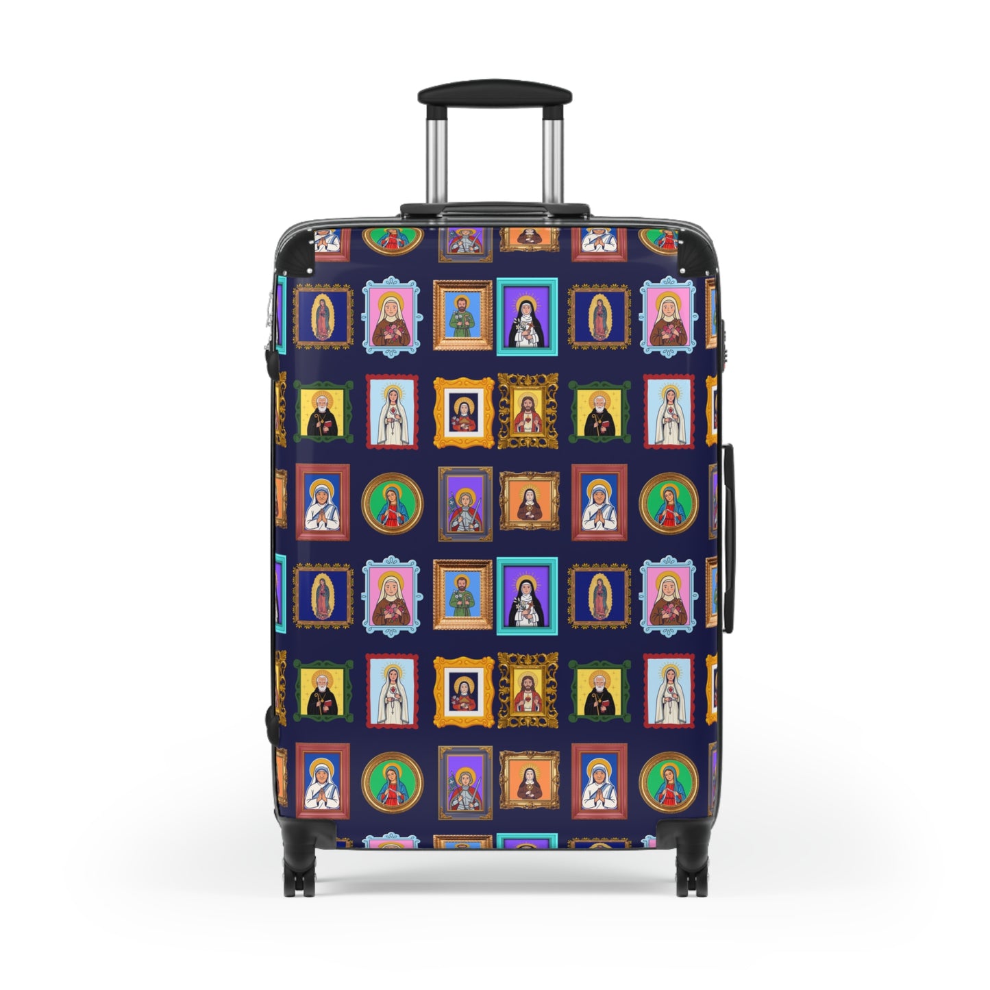 Heaven's Gallery Saint Portrait Carry-On Suitcase - Catholic Travel Luggage