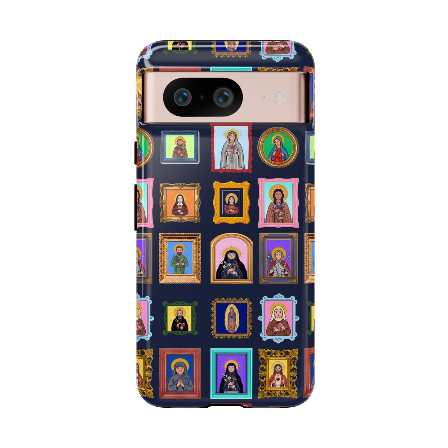 Heaven's Gallery Phone Case — Catholic Saint Portrait Tough Case
