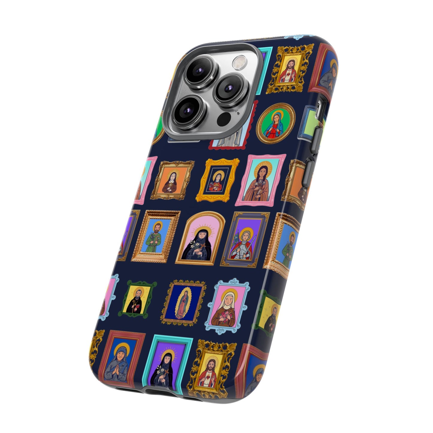 Heaven's Gallery Phone Case — Catholic Saint Portrait Tough Case