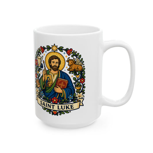 Saint Luke the Evangelist Mug — Patron of Physicians & Artists