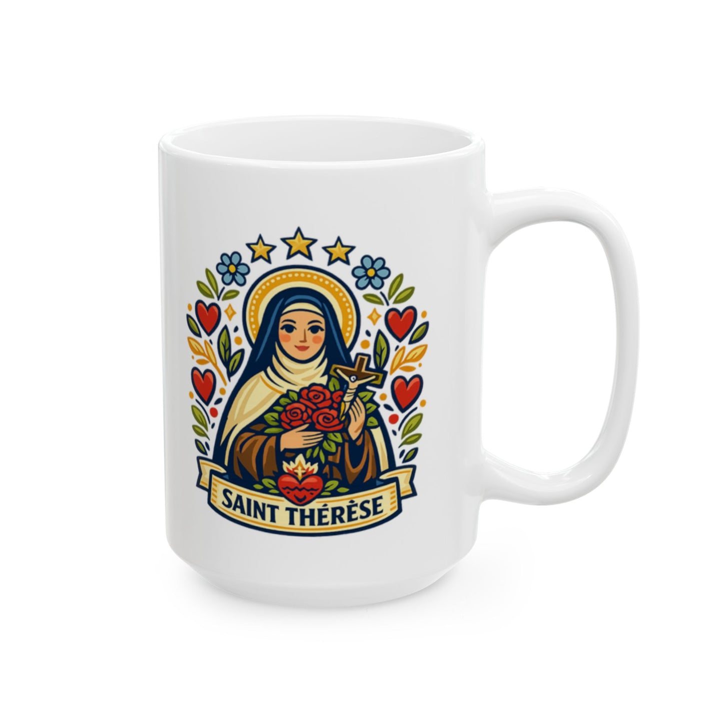 Saint Thérèse Mug — "Let Love Be the Little Way"