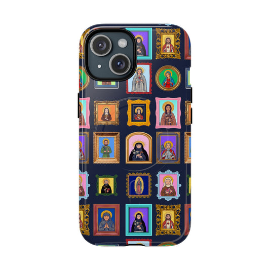 Heaven's Gallery MagSafe Phone Case — Catholic Saint Portrait