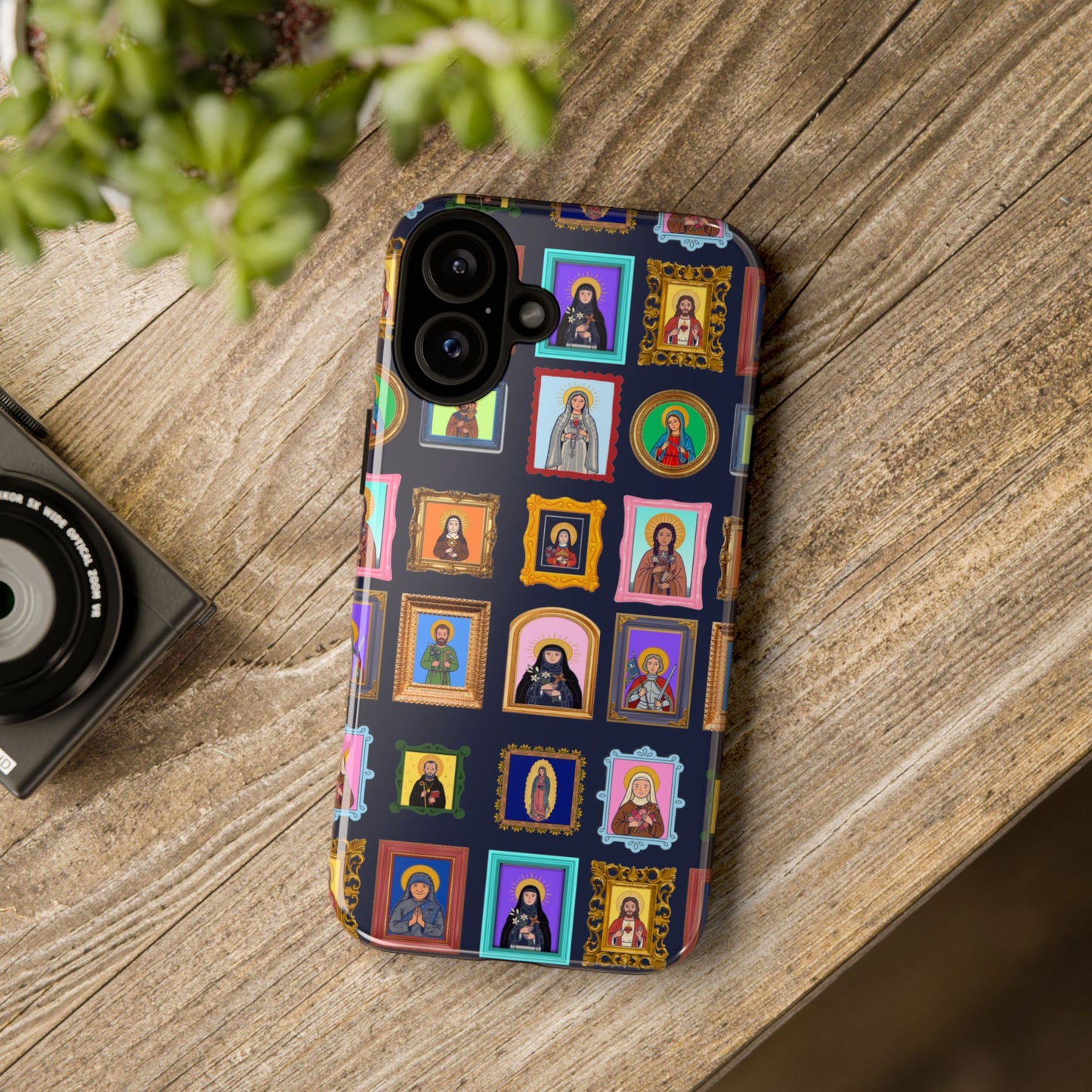 Heaven's Gallery Phone Case — Catholic Saint Portrait Tough Case