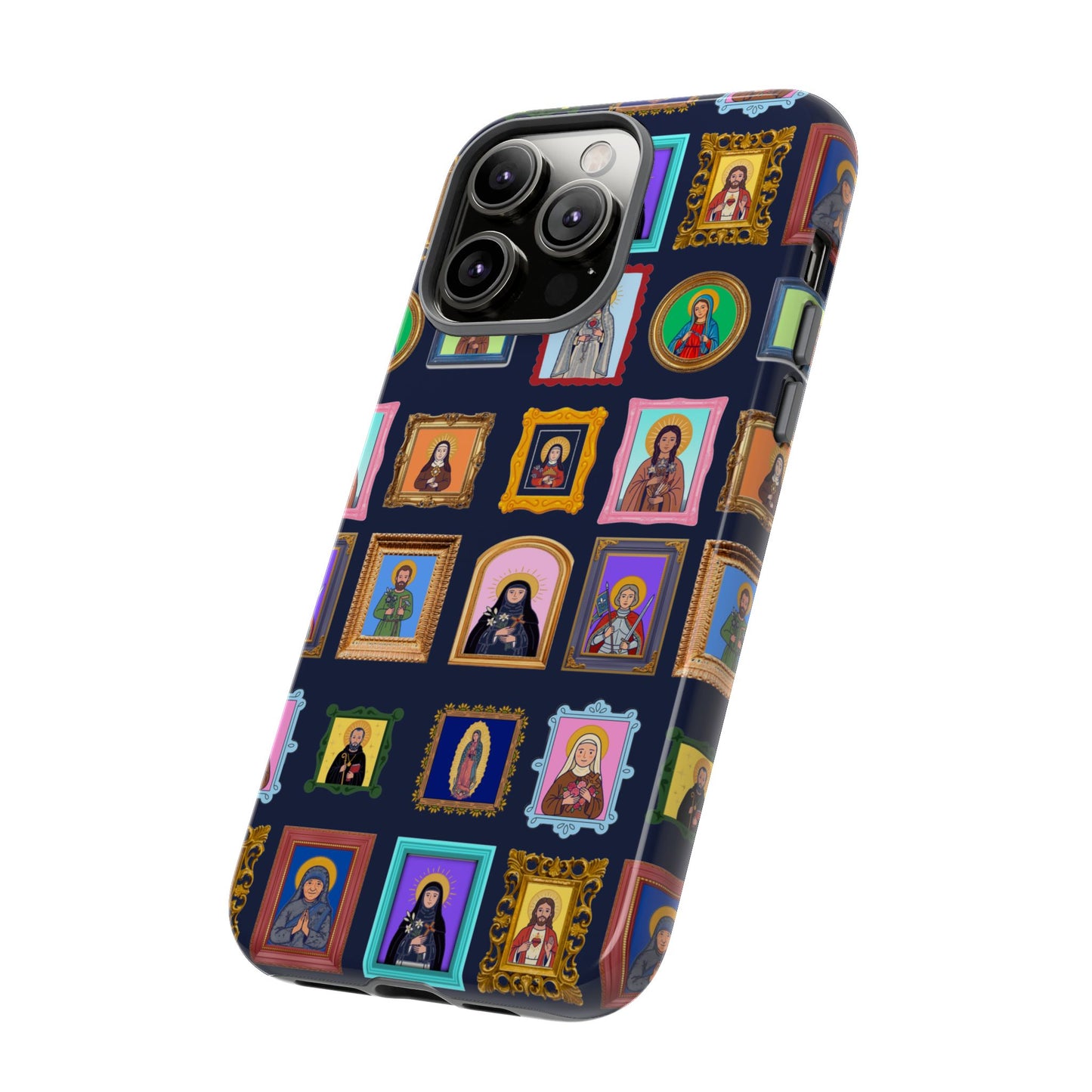 Heaven's Gallery Phone Case — Catholic Saint Portrait Tough Case
