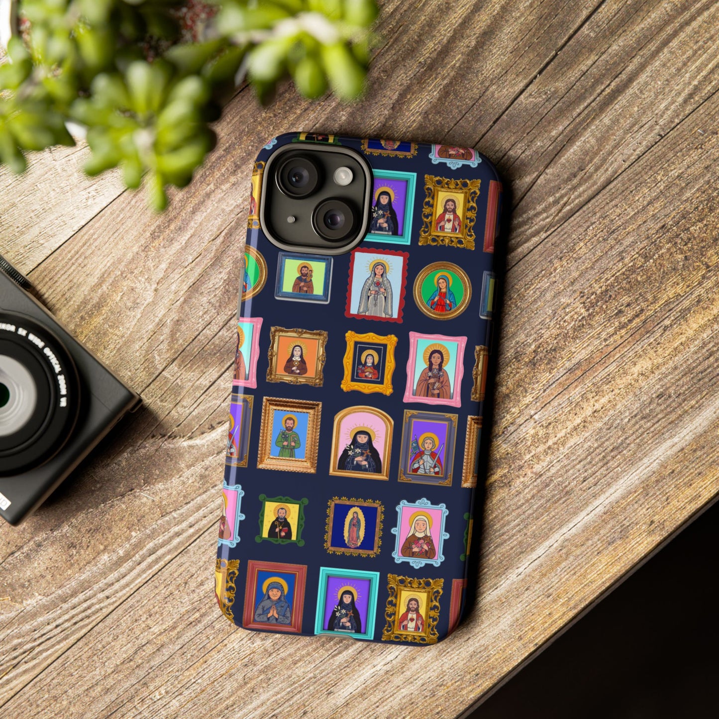 Heaven's Gallery Phone Case — Catholic Saint Portrait Tough Case