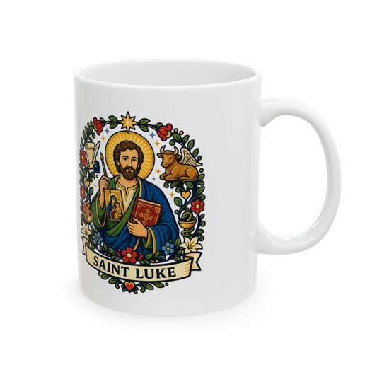 Saint Luke the Evangelist Mug — Patron of Physicians & Artists