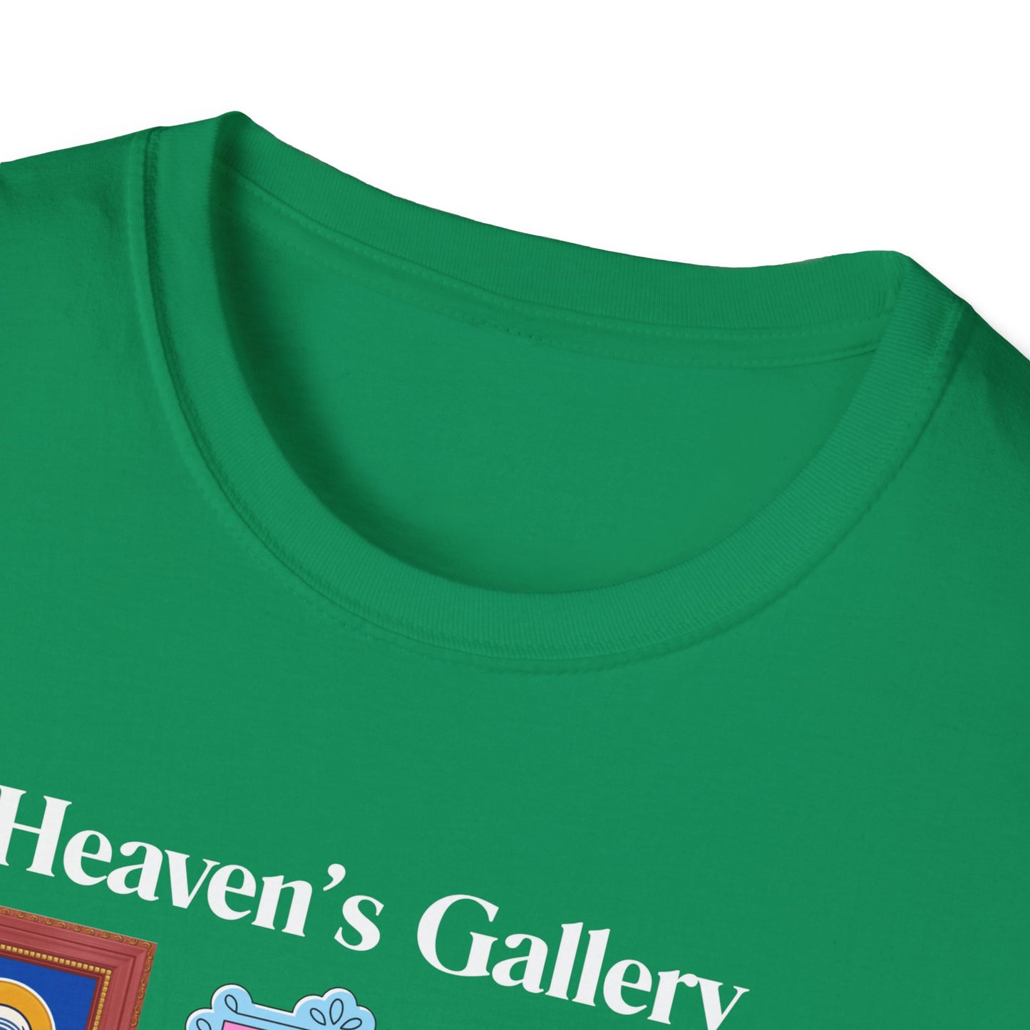 Heaven's Gallery T-Shirt — Catholic Saint Portrait Tee