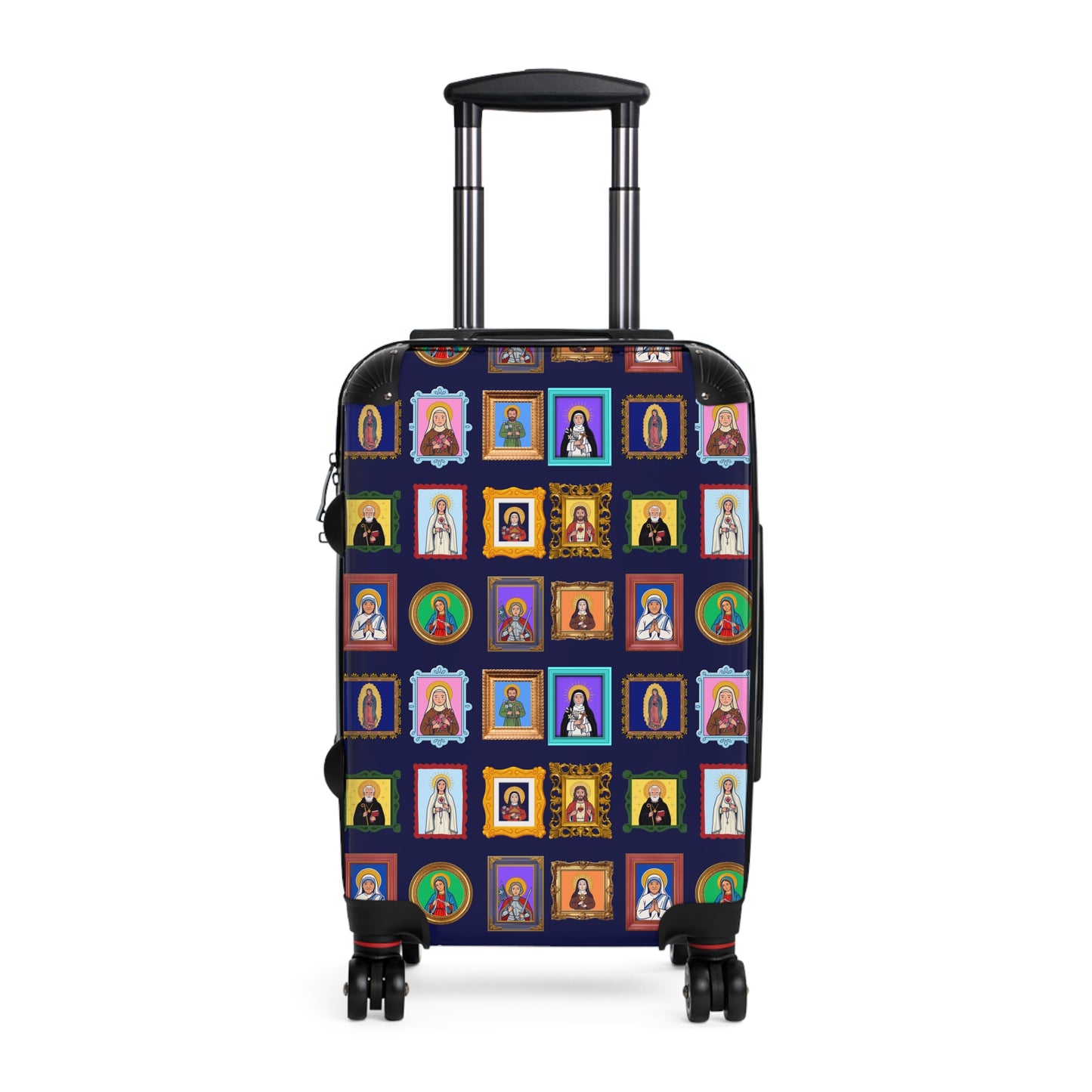 Heaven's Gallery Saint Portrait Carry-On Suitcase - Catholic Travel Luggage
