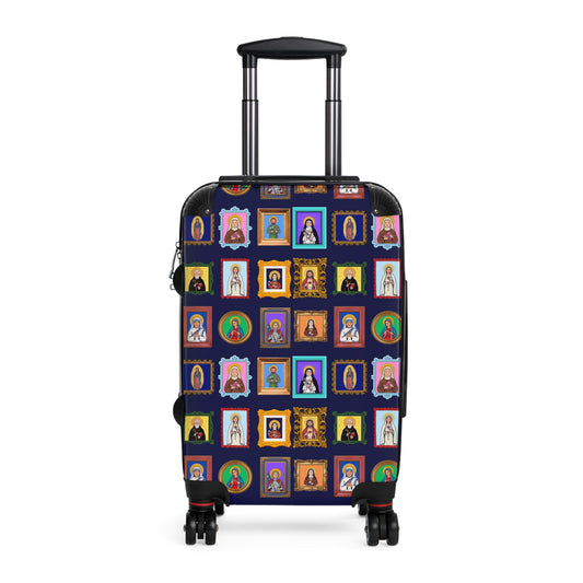 Heaven's Gallery Saint Portrait Carry-On Suitcase - Catholic Travel Luggage