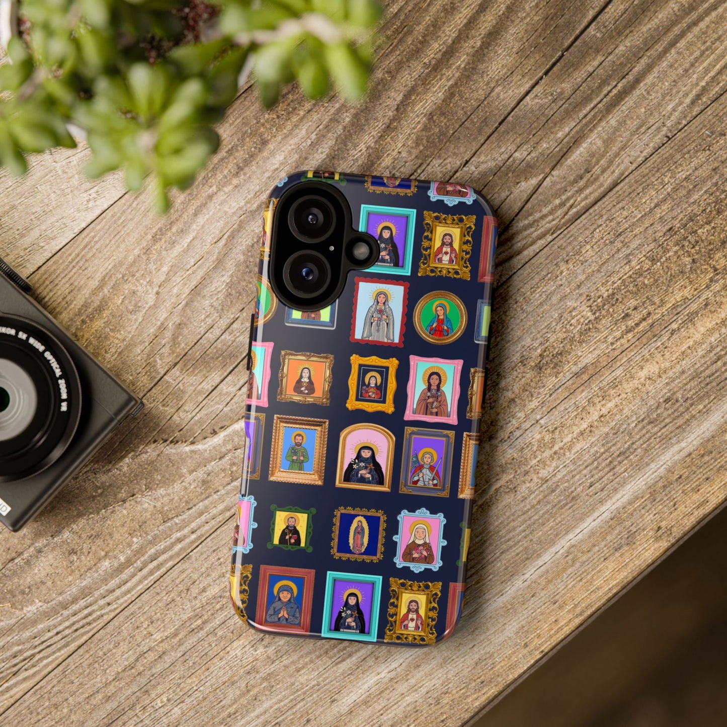 Heaven's Gallery Phone Case — Catholic Saint Portrait Tough Case