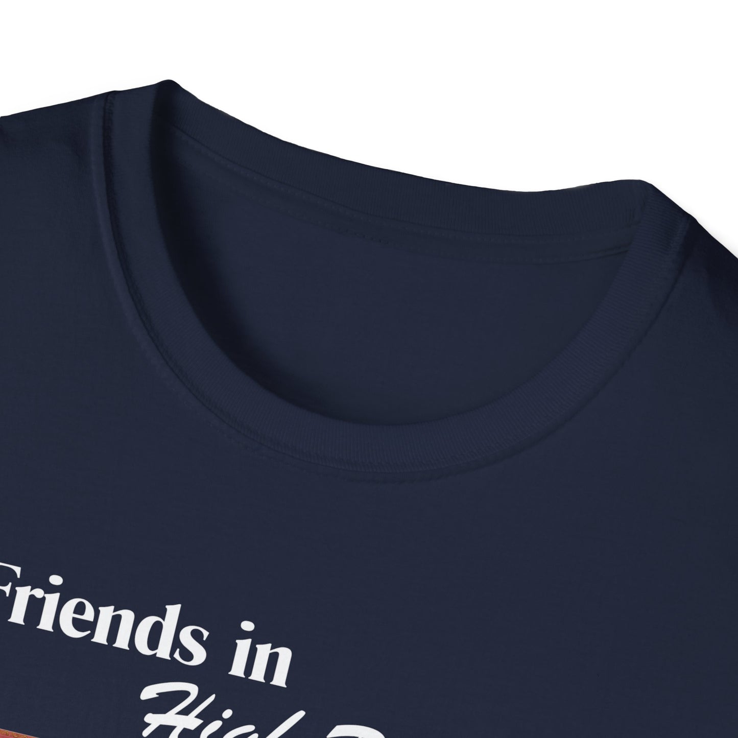 Friends in High Places T-Shirt — Catholic Saint Portrait Tee