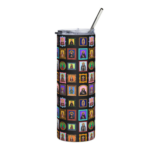 Heaven's Gallery 20oz Stainless Steel Tumbler | Catholic Saints Travel Mug
