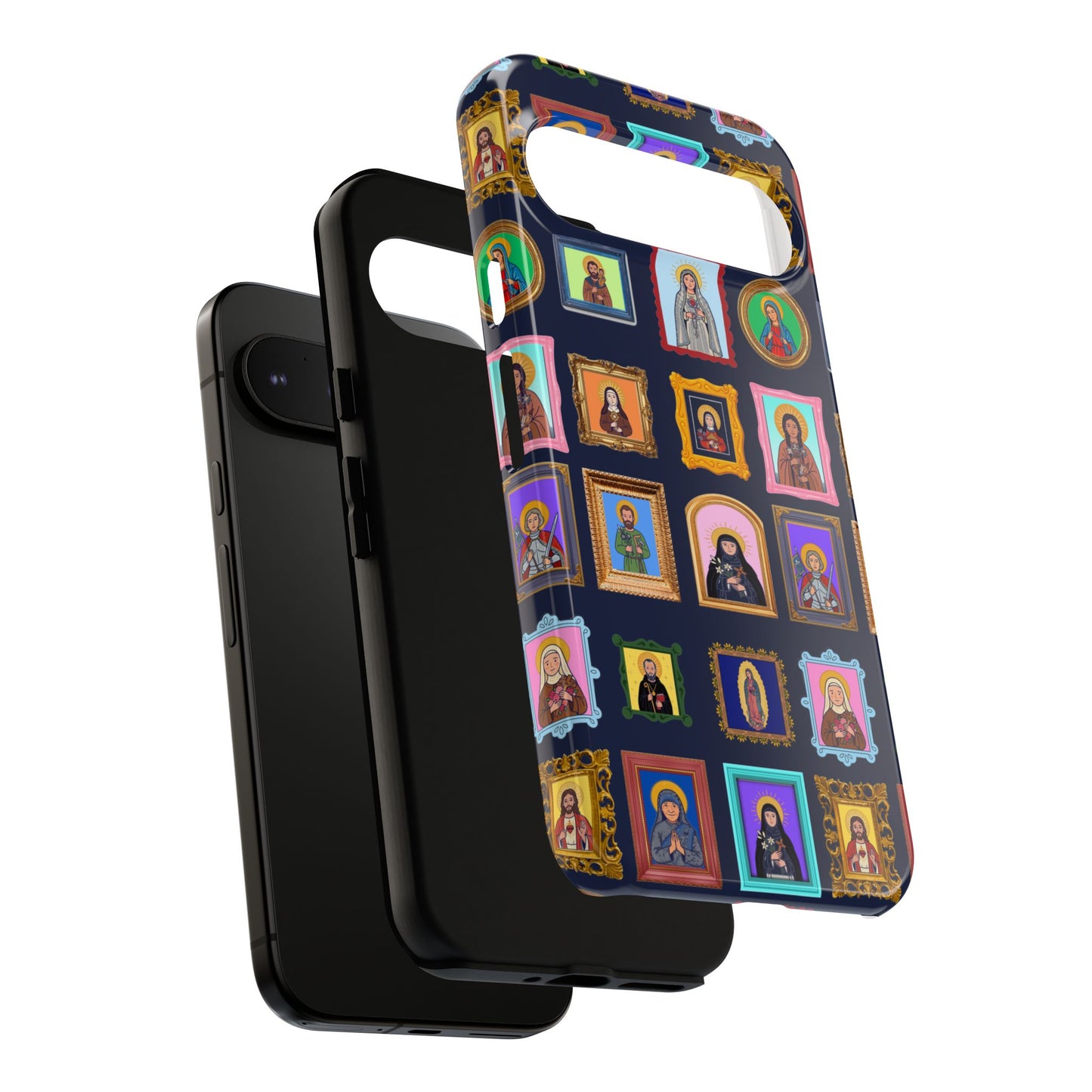 Heaven's Gallery Phone Case — Catholic Saint Portrait Tough Case