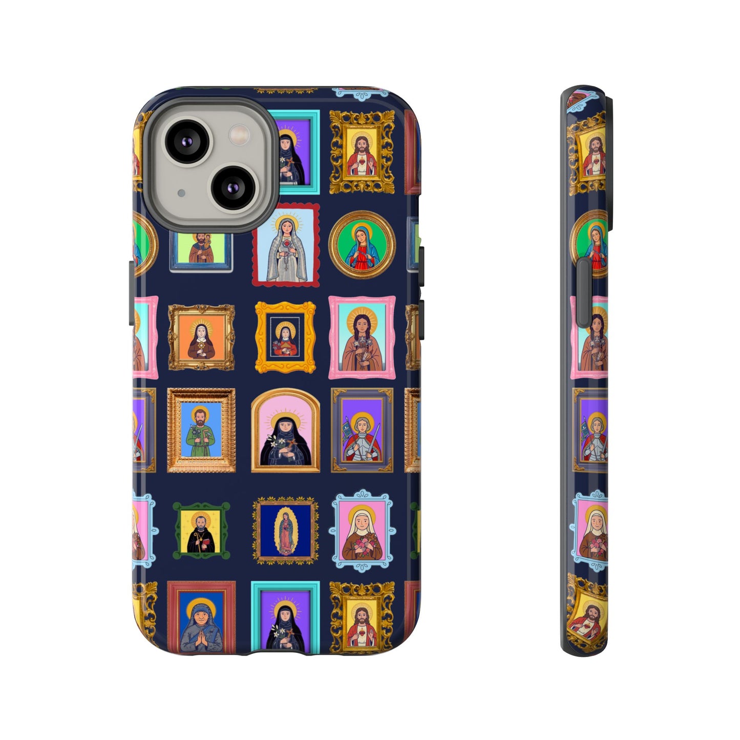 Heaven's Gallery Phone Case — Catholic Saint Portrait Tough Case