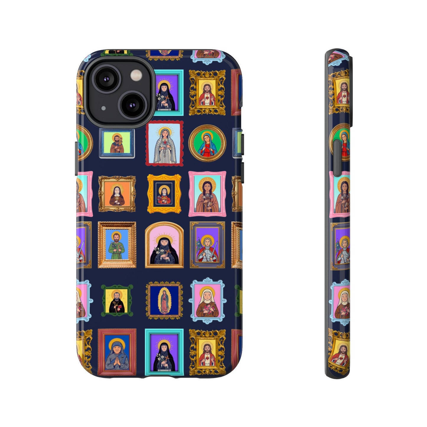 Heaven's Gallery Phone Case — Catholic Saint Portrait Tough Case