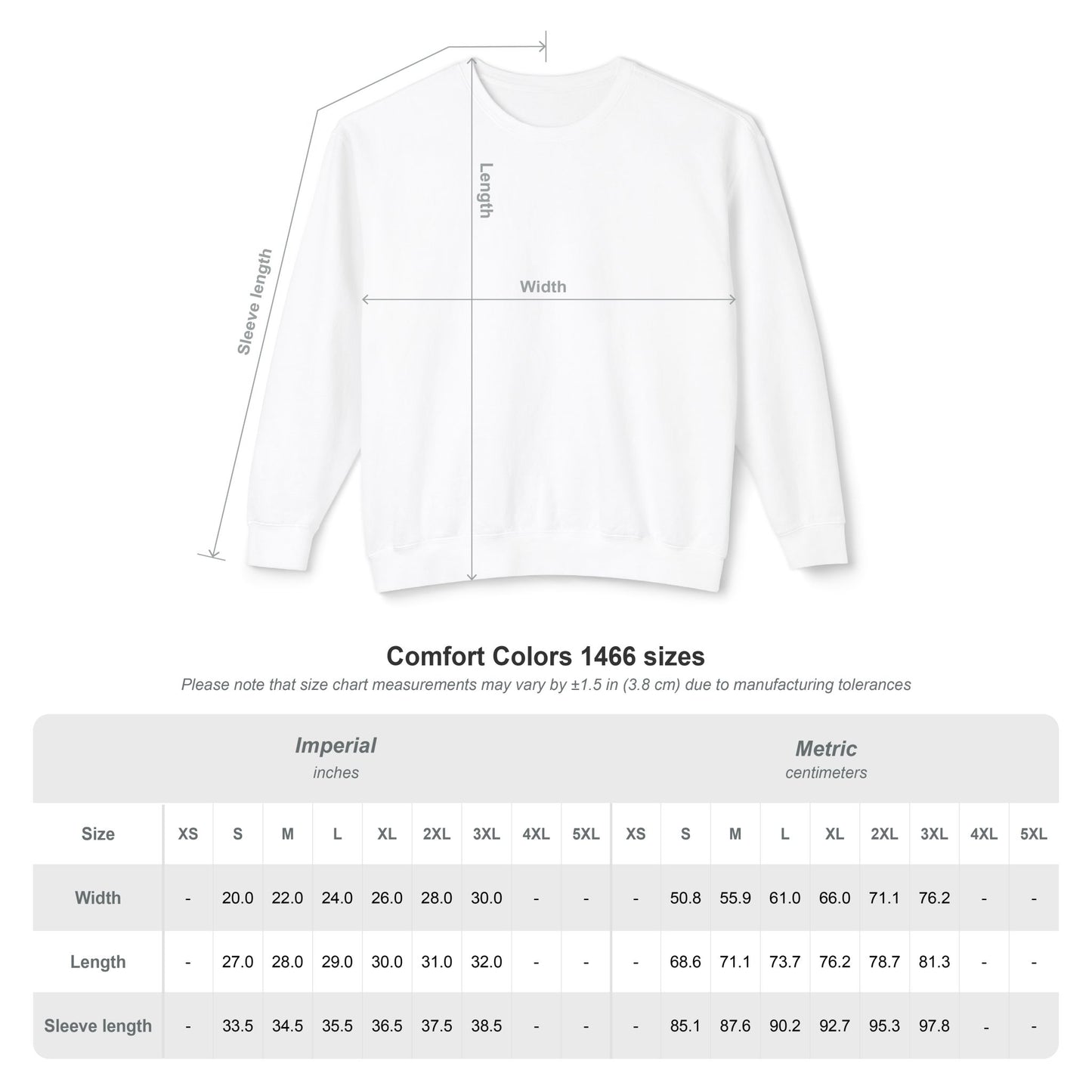 Christian Crewneck Sweatshirt — "Let Go and Let God" Faith Graphic