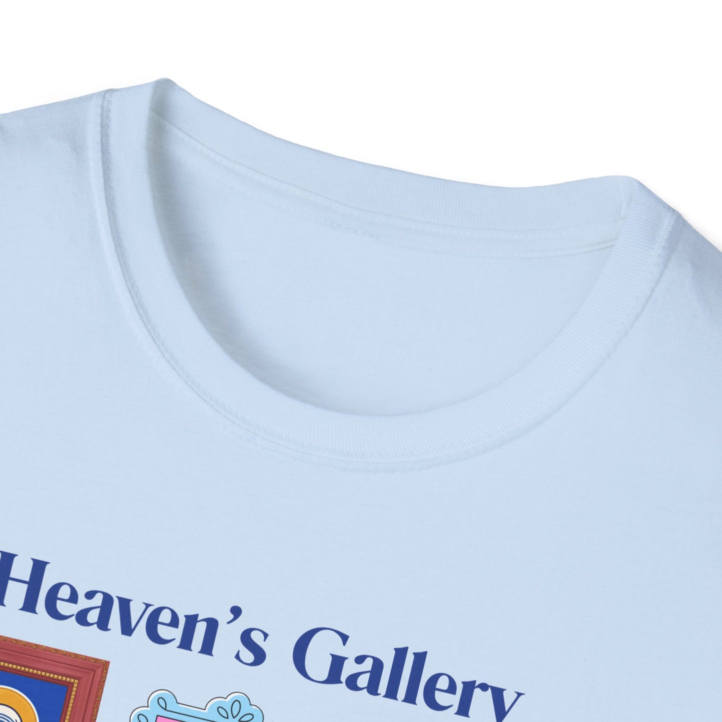 Heaven's Gallery T-Shirt — Catholic Saint Portrait Tee