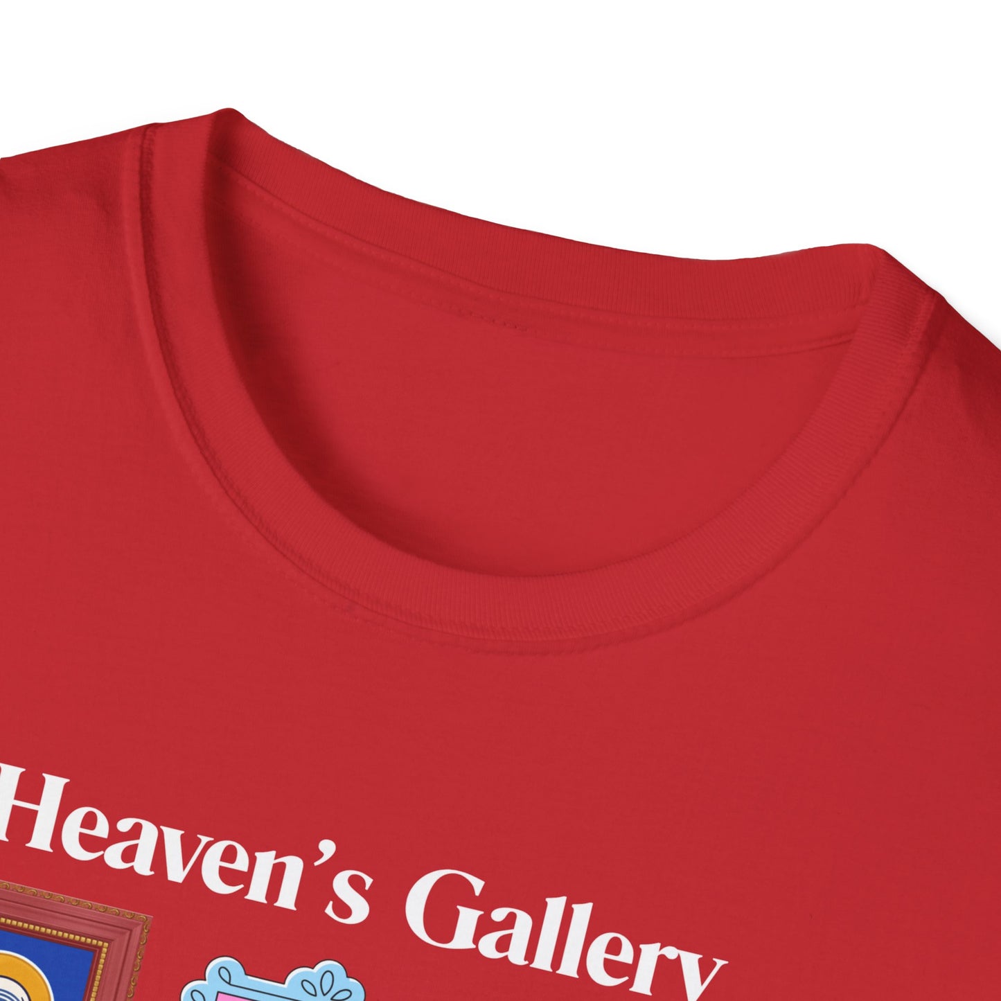 Heaven's Gallery T-Shirt — Catholic Saint Portrait Tee