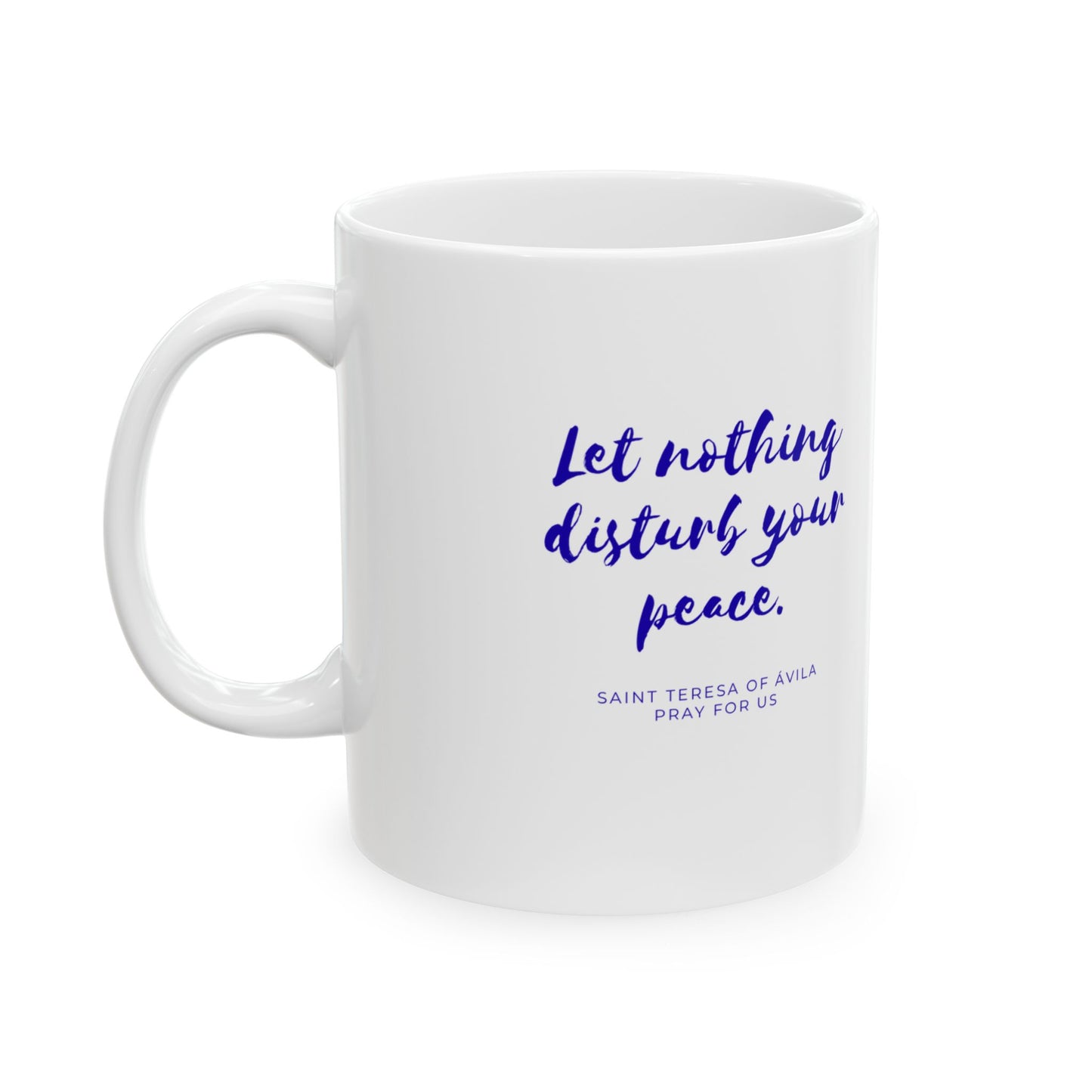 Saint Teresa of Avila Ceramic Mug — Catholic Doctor of the Church