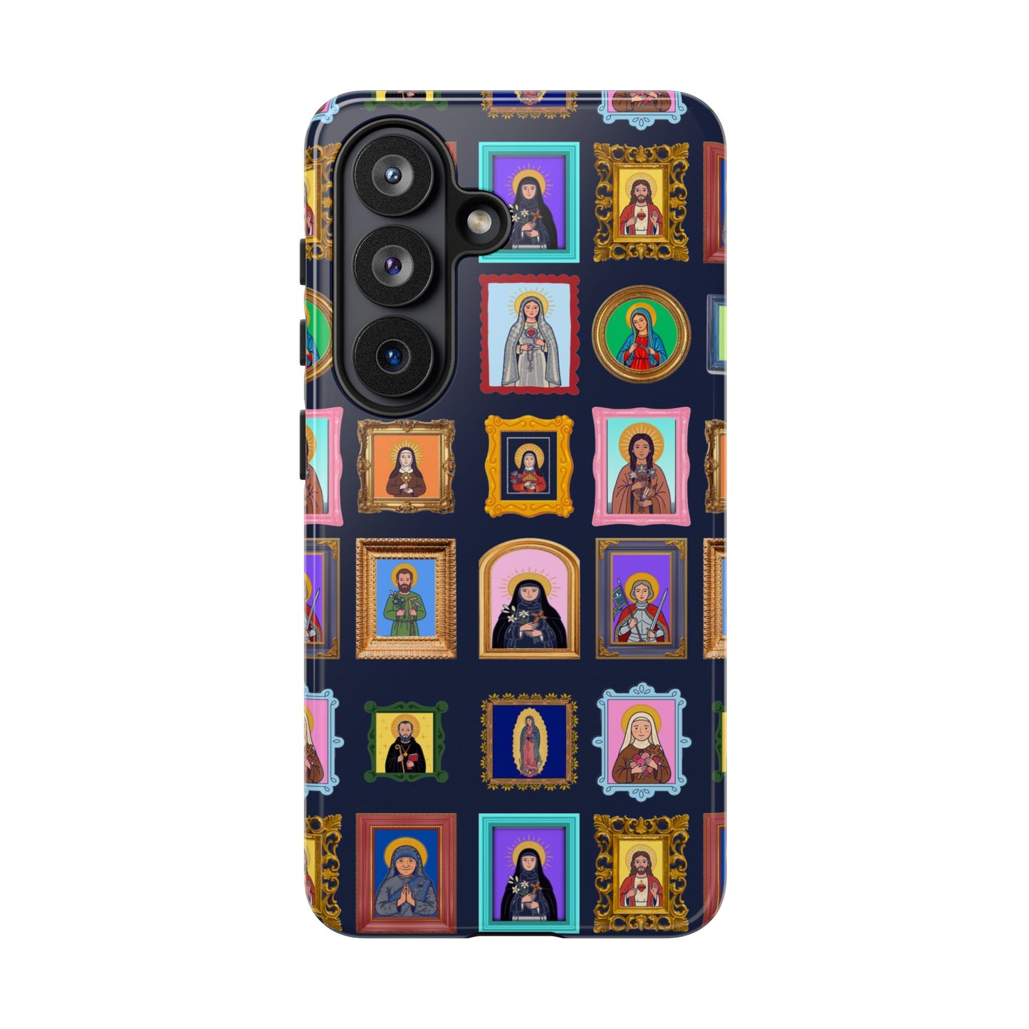 Heaven's Gallery Phone Case — Catholic Saint Portrait Tough Case