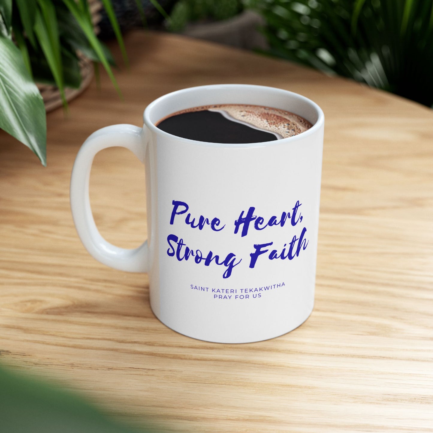 Saint Kateri Tekakwitha Mug — "Lily of the Mohawks"