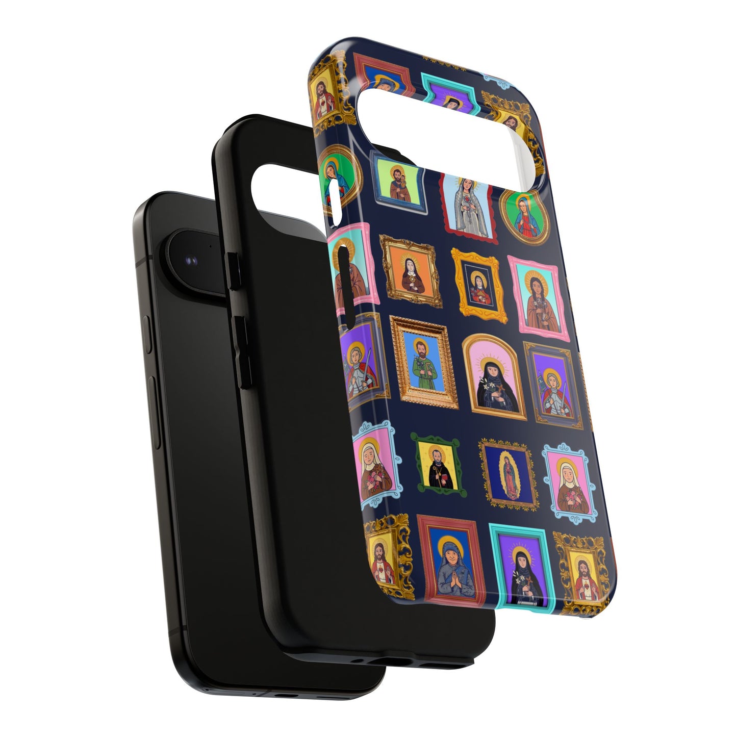 Heaven's Gallery Phone Case — Catholic Saint Portrait Tough Case