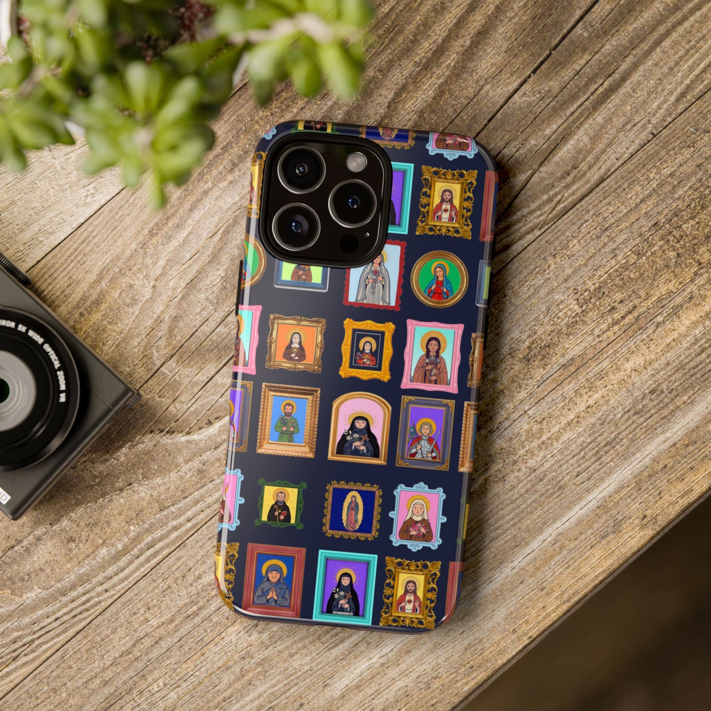 Heaven's Gallery Phone Case — Catholic Saint Portrait Tough Case