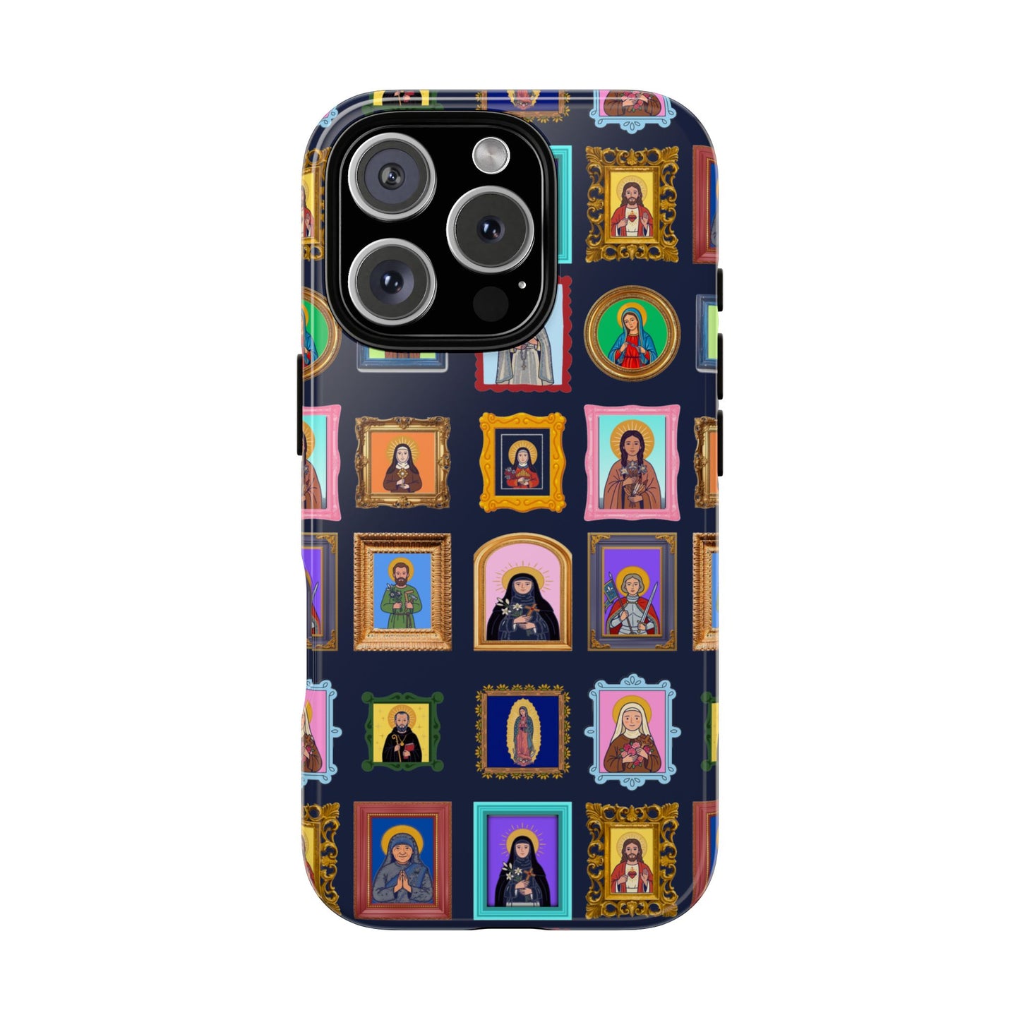 Heaven's Gallery Phone Case — Catholic Saint Portrait Tough Case